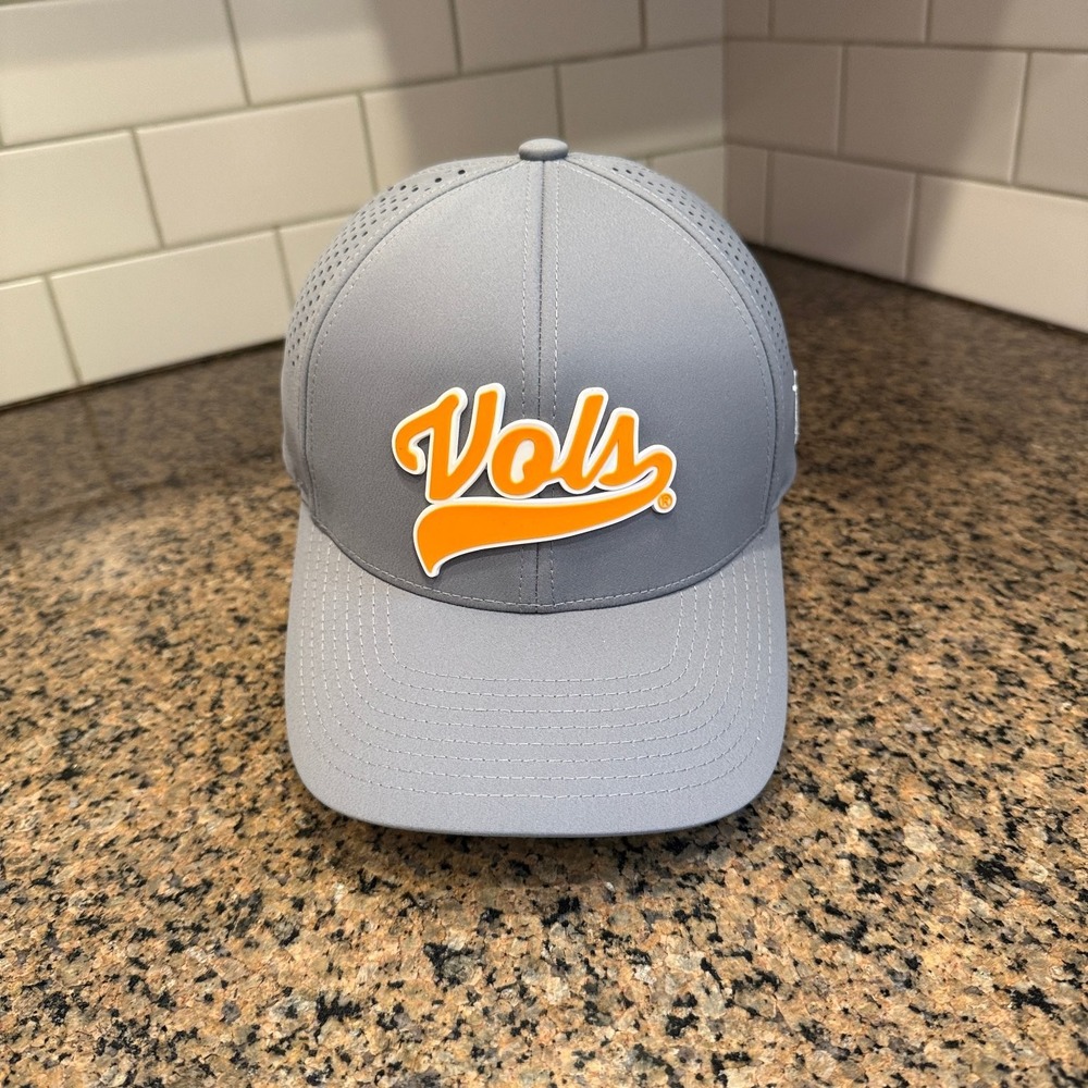 Tennessee Vols Branded Bills Flexfit 110 Performance Hat Men's Gray Adjustable